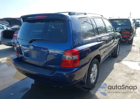 2007 Toyota Highlander V6 from USA, damaged, VIN JTEDP21A070129104